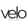 Black 'veloonline' logo on a white background